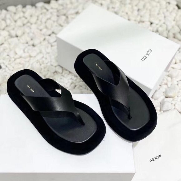 The Row Shoes The Row Ginza Sandals In Suede Poshmark